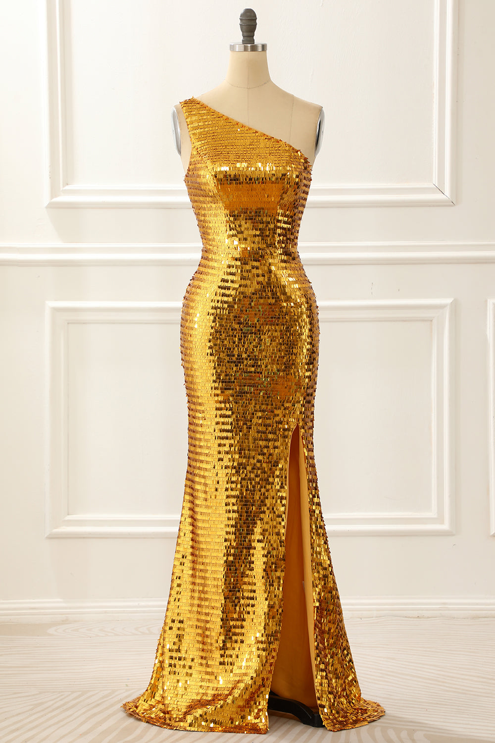 Yellow gold hot sale sequin dress