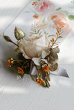 Apricot Party Corsage Wrist flower