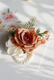 Apricot Party Corsage Wrist flower