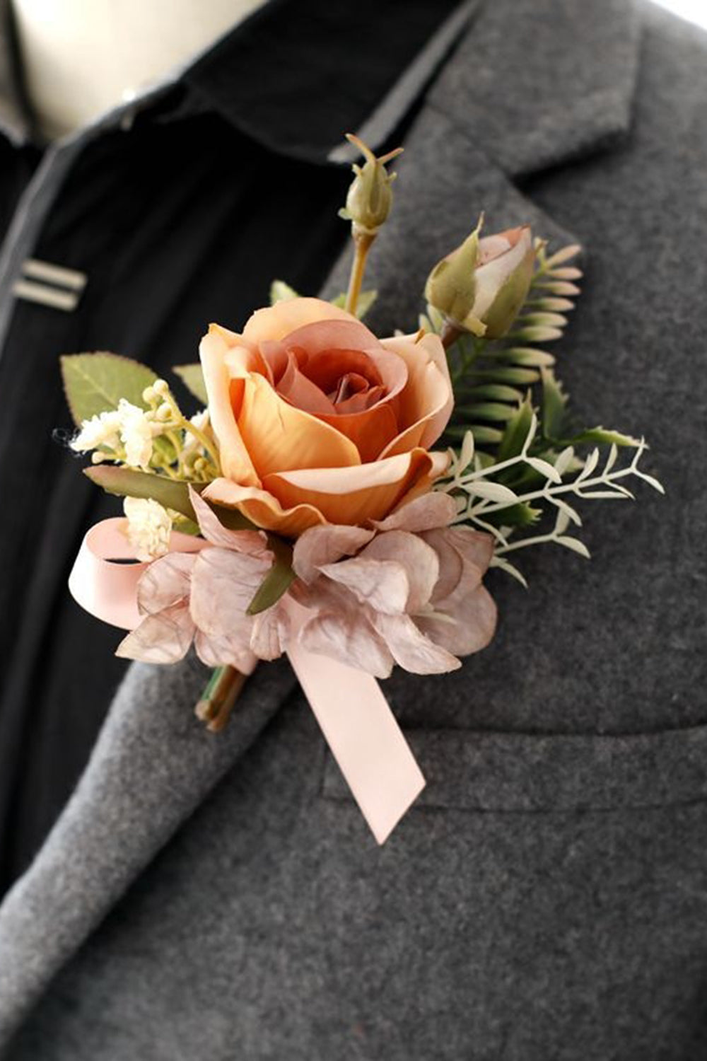 Apricot Party Corsage Wrist flower