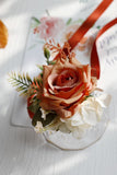 Apricot Party Corsage Wrist flower