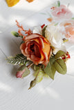 Apricot Party Corsage Wrist flower