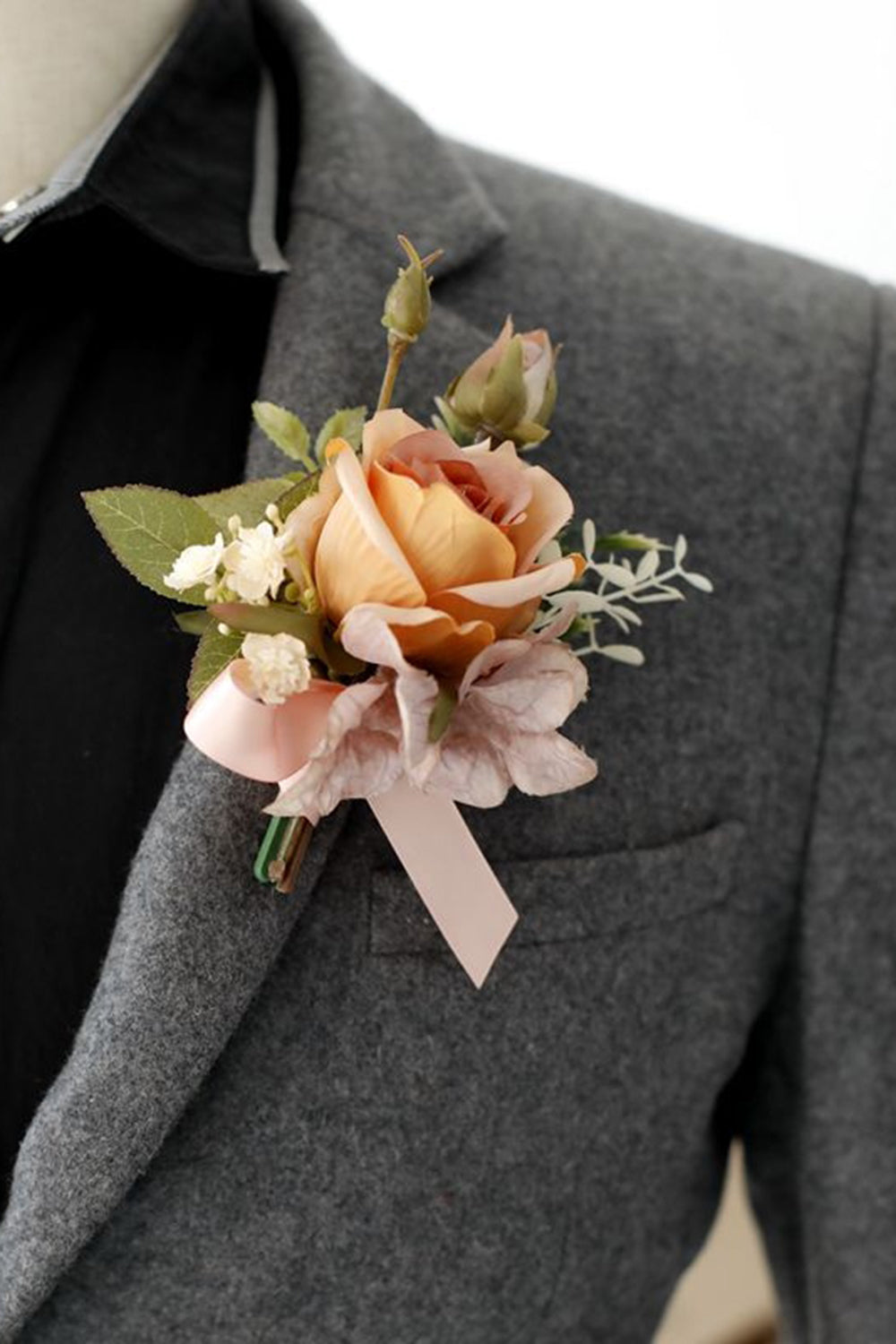 Apricot Party Corsage Wrist flower