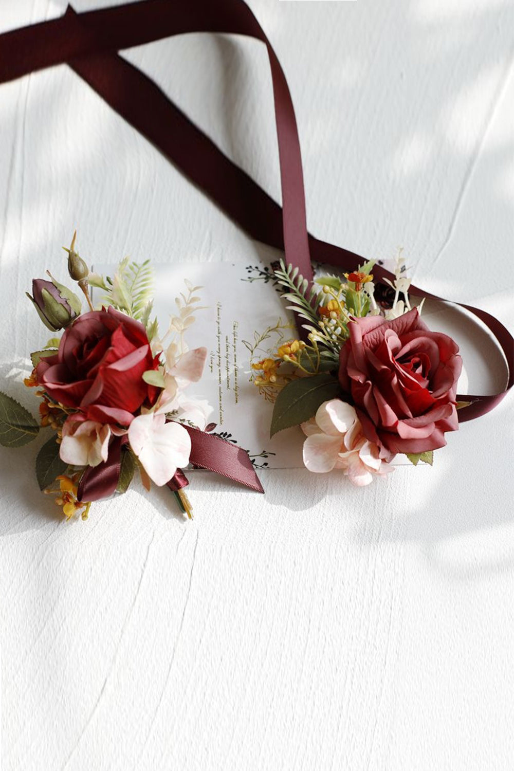 Apricot Party Corsage Wrist flower