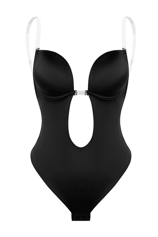 Plunge Low-Back Bodysuit