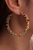 Colorful Loop Boho Style Earrings