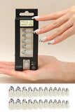 24 Pcs Press On Nails Leopard Printed False Nail